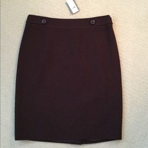 NWT Ann Taylor wool texture skirt
